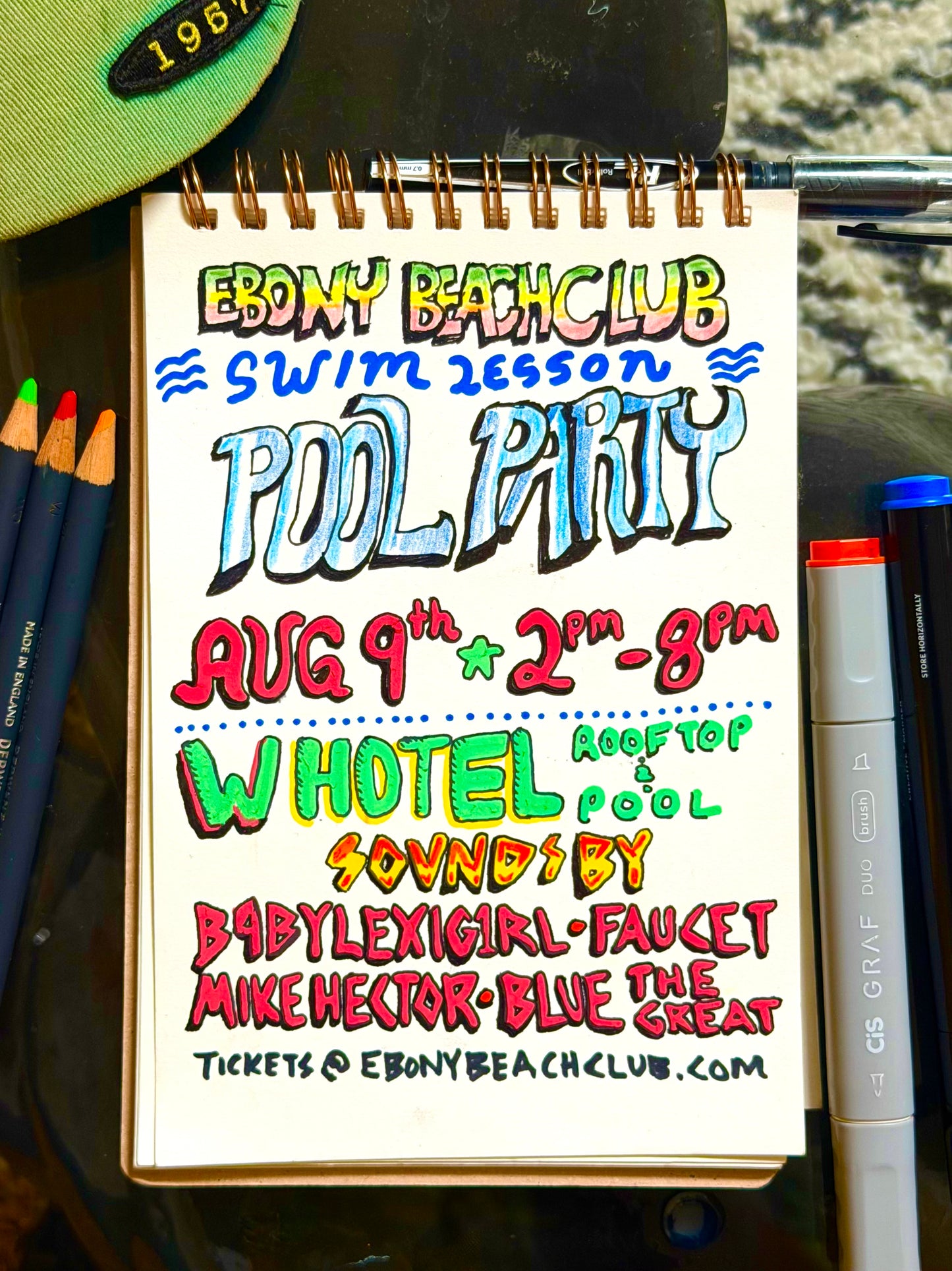 EBC PRESENTS: Swim Lesson Pool Party