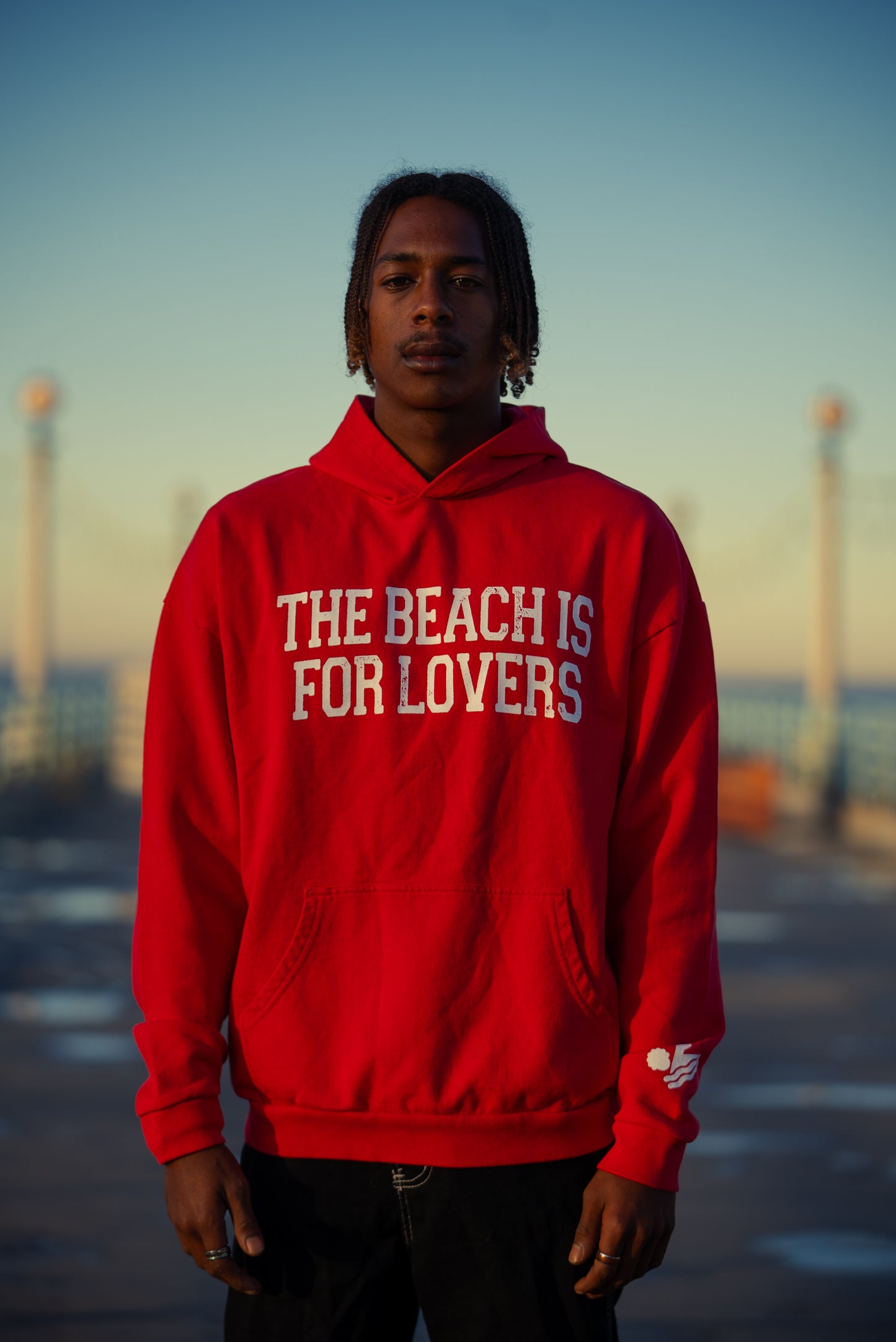 The Beach Is For Lovers Hoodie