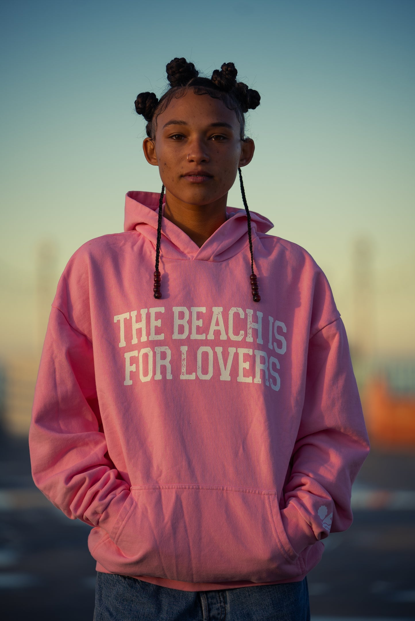 The Beach Is For Lovers Hoodie