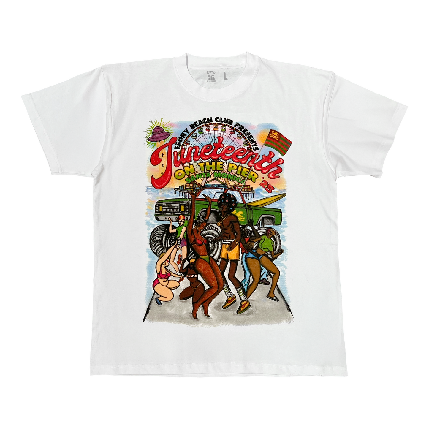 Juneteenth On The Pier Tee