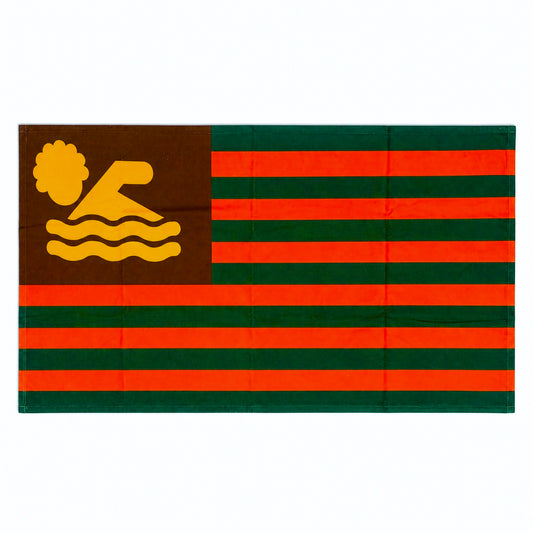 EBC FLAG BEACH TOWEL
