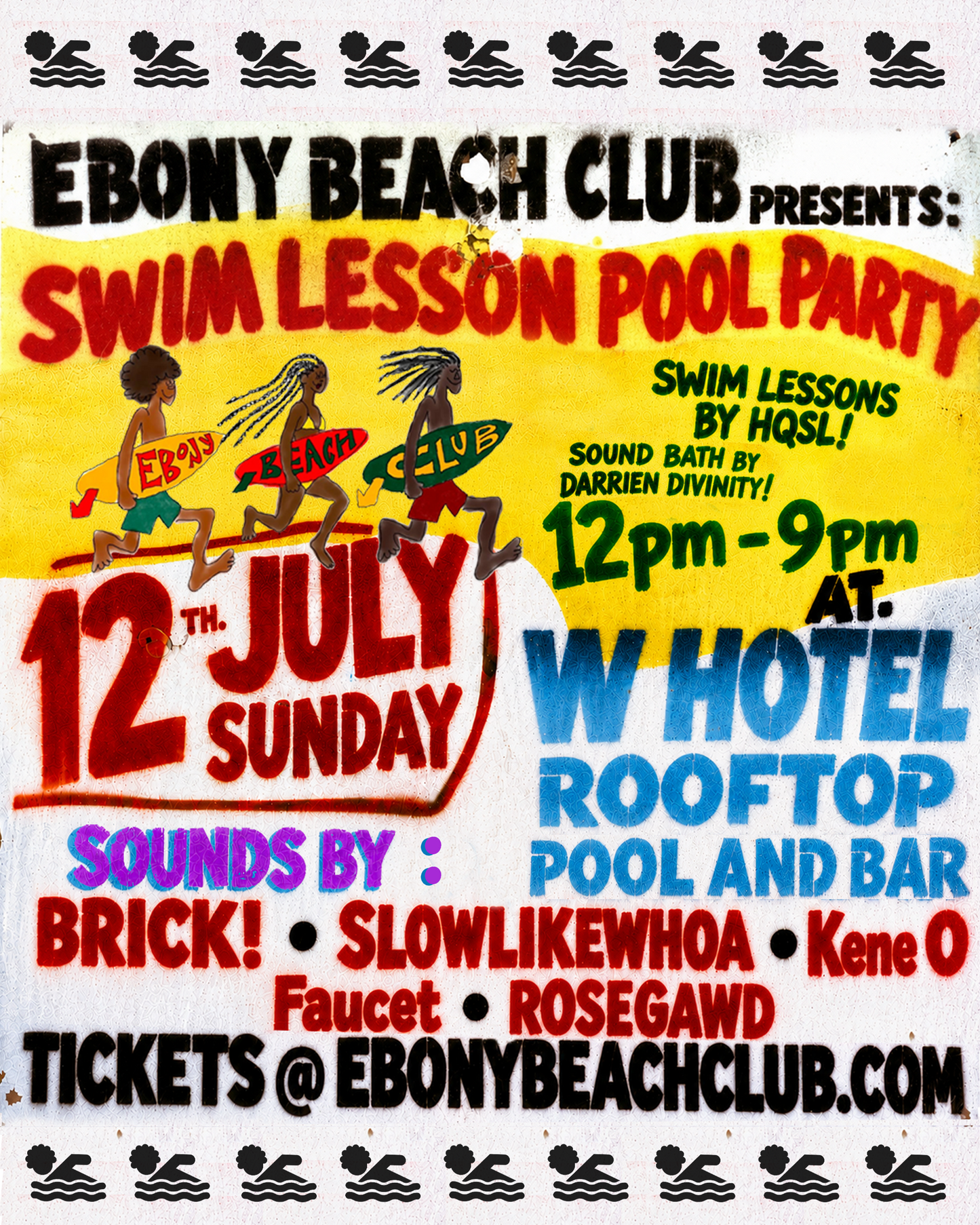 EBC PRESENTS: Swim Lesson Pool Party